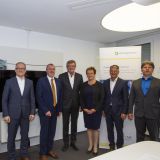 Unterzeichnung der Kooperationsvereinbarung zwischen UVB und Fraunhofer-Institut