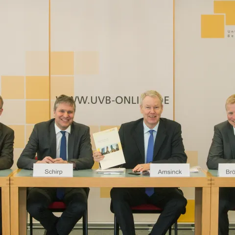 Jahrespressekonferenz der Unternehmensverbände Berlin-Brandenburg