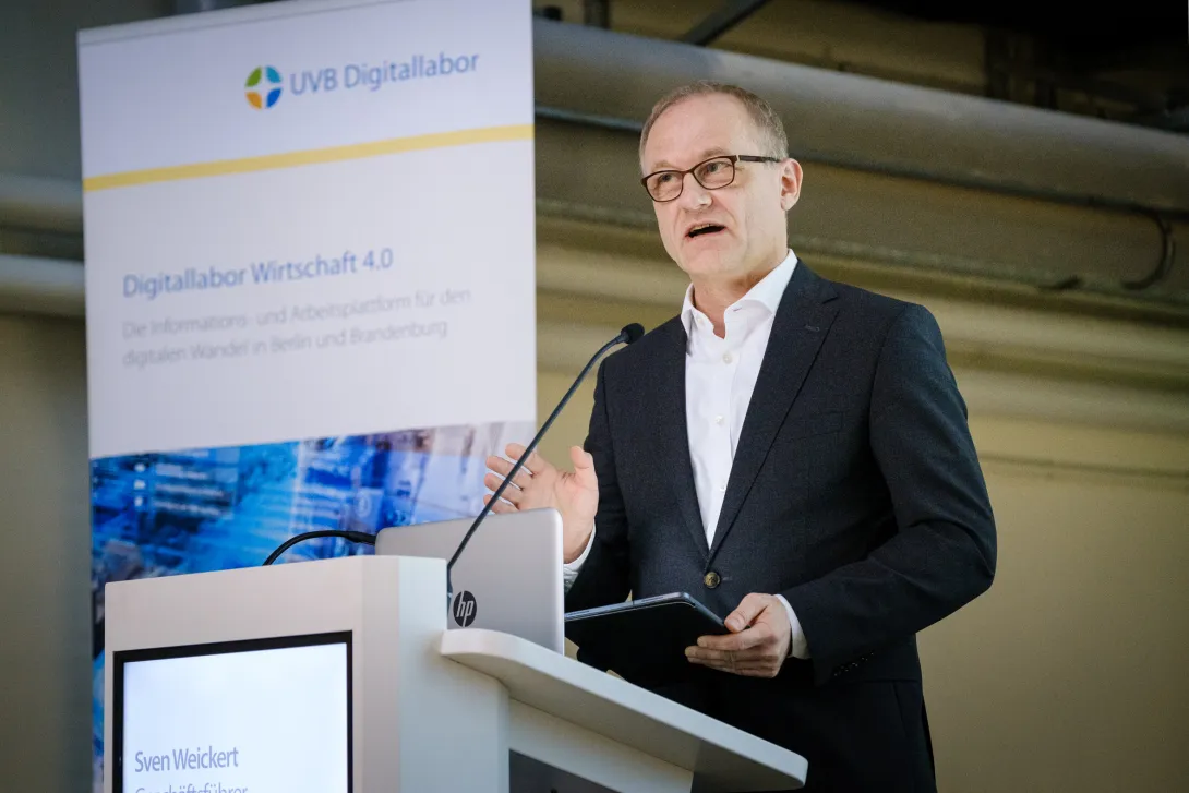 UVB-Geschäftsführer Sven Weickert