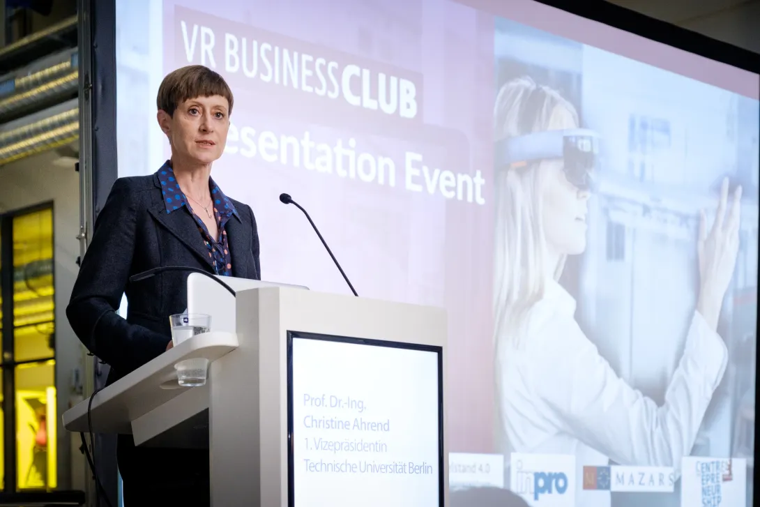Prof. Dr.-Ing. Christine Ahrend, 1. Vizepräsidentin, Technische Universität Berlin